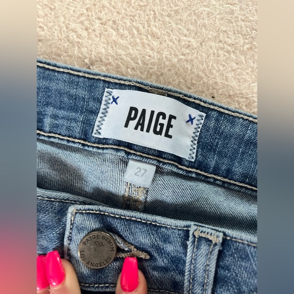 PAIGE low rise skinny jean size 2 - Picture 4 of 6